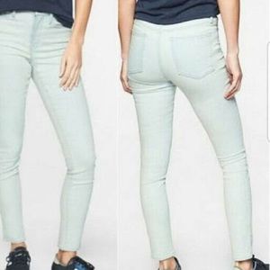 Athleta Sulptek Skinny Crop Light Wash S-0